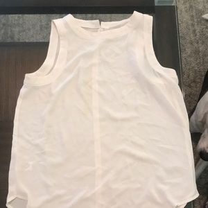 Loft classic white blouse